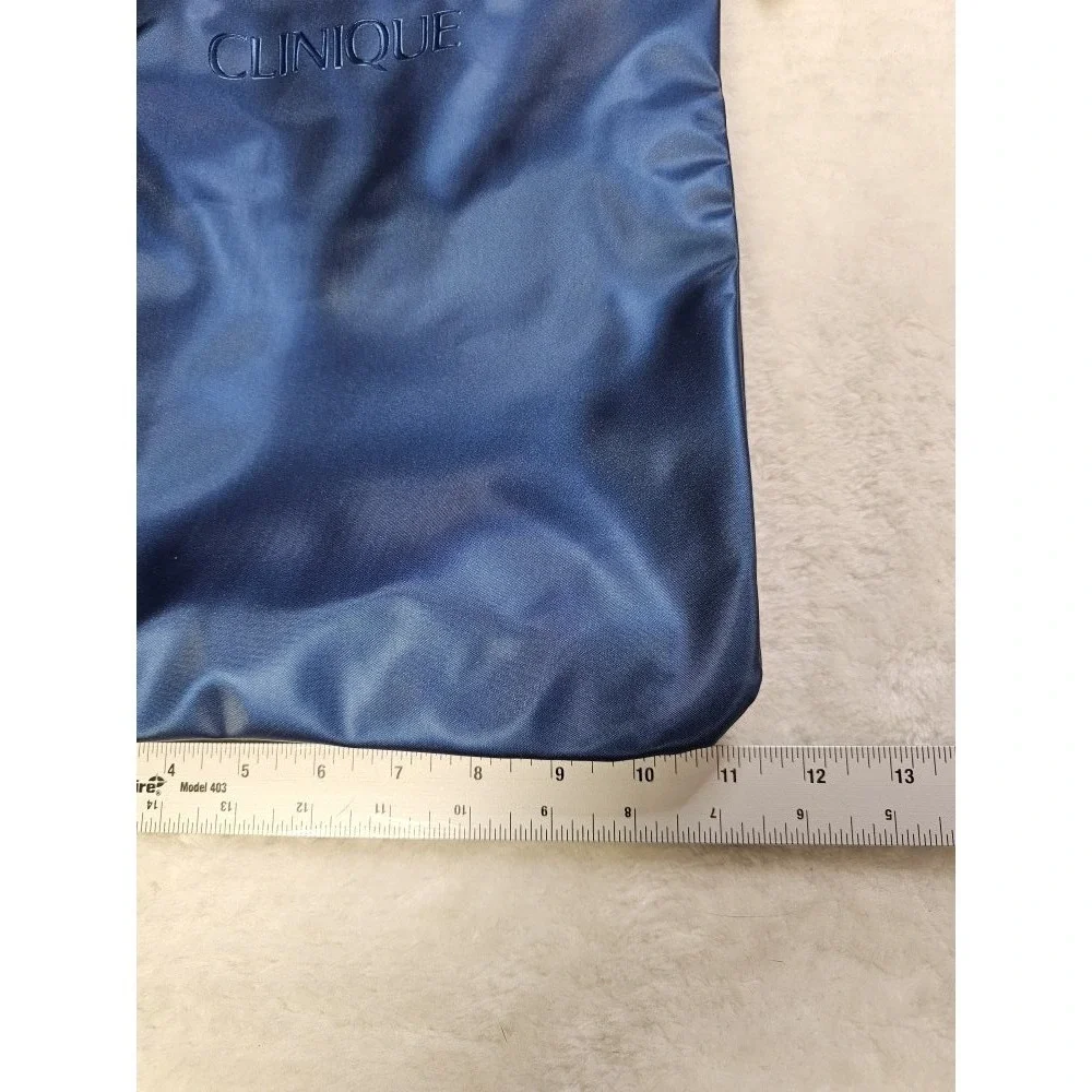 Clinique Top Handle Zippered‎ Tote Cosmetic Bag